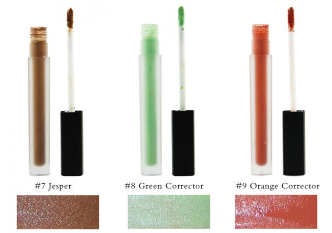 Ocultador líquido da composição mineral dos cosméticos da marca própria duradouro para 9 cores