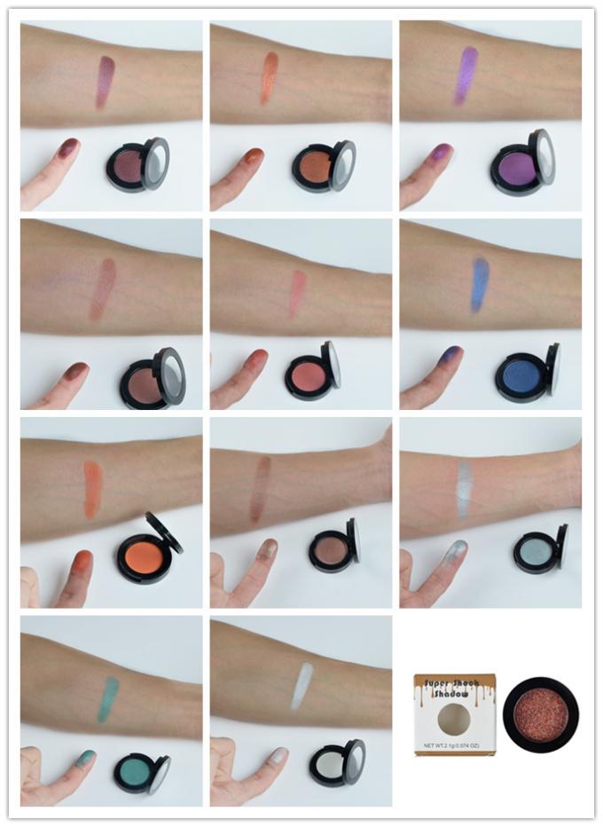Vislumbrar/marca própria dos cosméticos da cor paleta matte da sombra da composição única