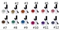 Hot Products Beauty 12 Color Glitter Eyeshadow Set Private Label Makeup
