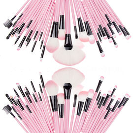 Synthetic Beauty Full Makeup Brush Set Pink Color For Facial Powder